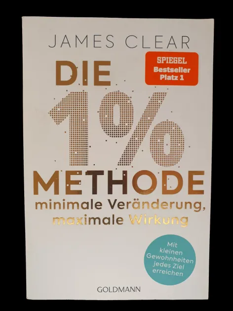 Buchcover – Die 1%-Methode von James Clear